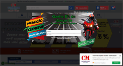Desktop Screenshot of cmdistribuidora.com.br